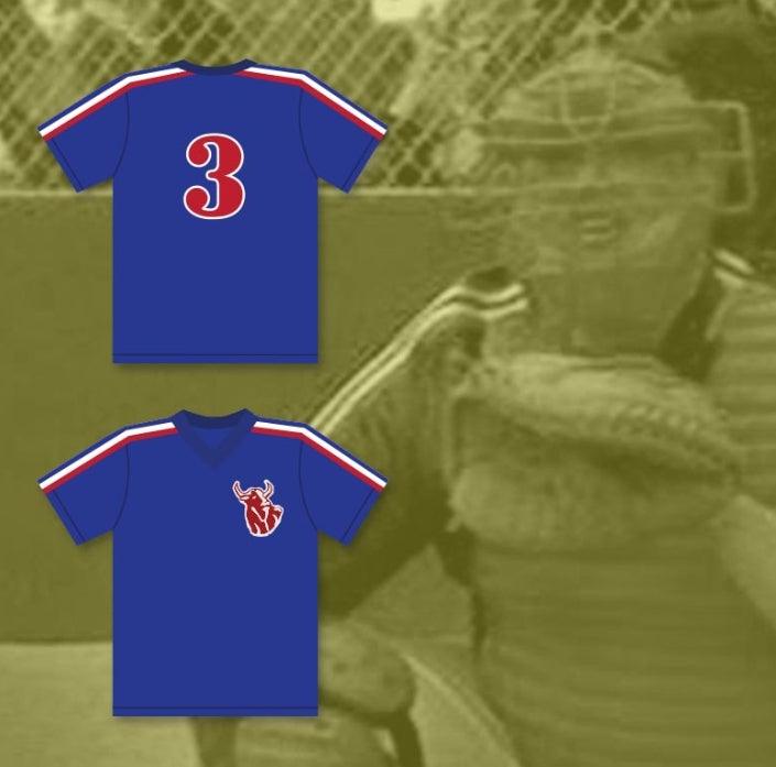 Custom Any Name Number SPIKE NOLAN 3   BLUE BASEBALL JERSEY BREWSTER'S MILLIONS Top Stitched S-6XL
