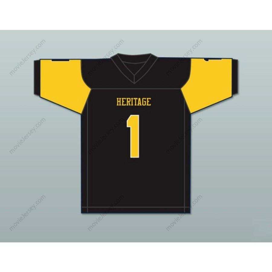 CUSTOM ANY Name Number SONY MICHEL 1 AMERICAN HERITAGE SCHOOL PATRIOTS Football Jersey Top Stitched S-6XL