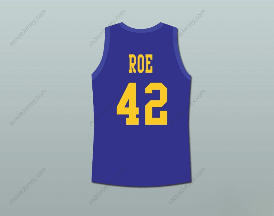 CUSTOM ANY Name Number MATT NOVER RICKY ROE WESTERN UNIVERSITY BASKETBALL JERSEY BLUE CHIPS MOVIE Top Stitched S-6XL