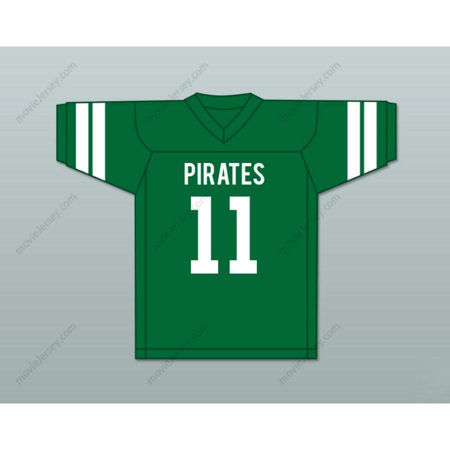 CUSTOM ANY Name Number JUNIOR SEAU 11 OCEANSIDE HIGH SCHOOL PIRATES Football Jersey Top Stitched S-6XL