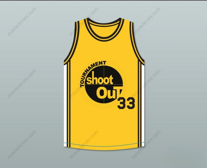 CUSTOM ANY Name Number YELLOW TOURNAMENT SHOOT OUT BASKETBALL JERSEY ABOVE THE RIM Top Stitched S-6XL
