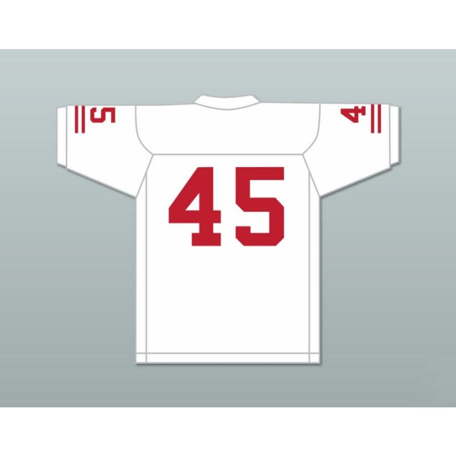 CUSTOM ANY Name Number CALEB GRANT 45 EMCC LIONS FOOTBALL JERSEY INCLUDES PATCHES Top Stitched S-6XL