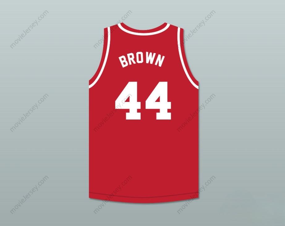 CUSTOM ANY Name Number BOBBY BROWN 44 NEW EDITION RED BASKETBALL JERSEY Top Stitched S-6XL