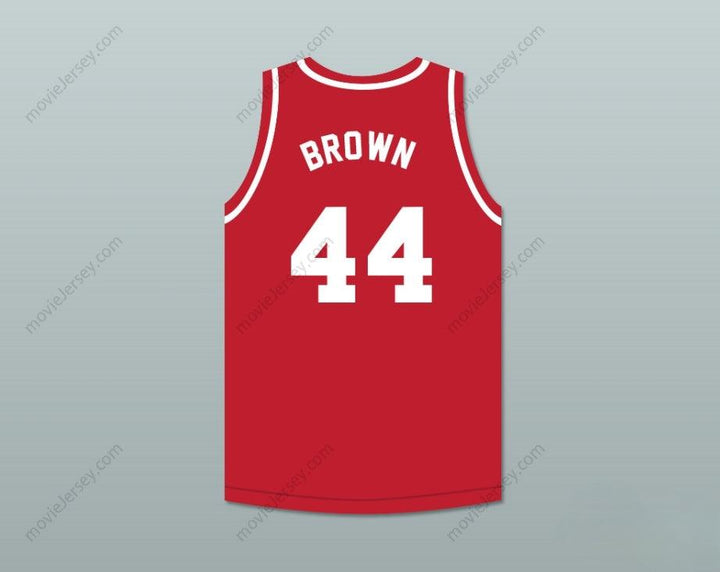 CUSTOM ANY Name Number BOBBY BROWN 44 NEW EDITION RED BASKETBALL JERSEY Top Stitched S-6XL