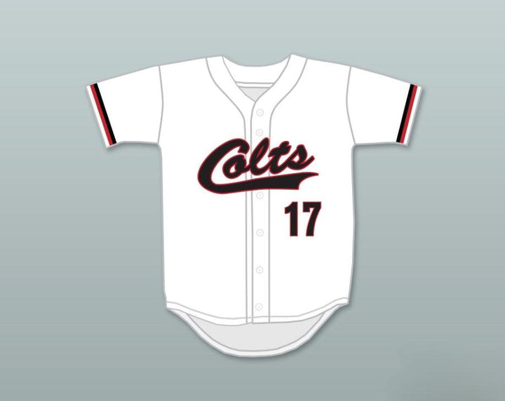 Custom Any Name Number MAX SCHERZER 17 PARKWAY CENTRAL HIGH SCHOOL COLTS WHITE BASEBALL JERSEY 2 Top Stitched S-6XL