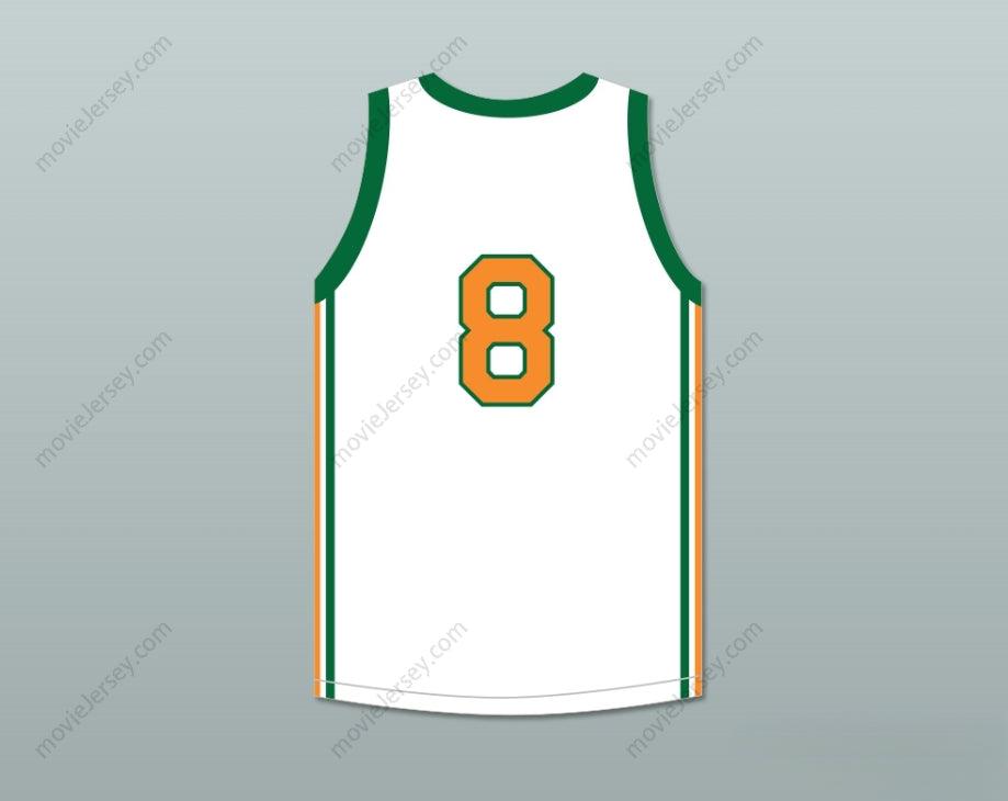 CUSTOM ANY Name Number LUCAS SINCLAIR 8 HAWKINS HIGH SCHOOL TIGERS WHITE BASKETBALL JERSEY 1 Top Stitched S-6XL