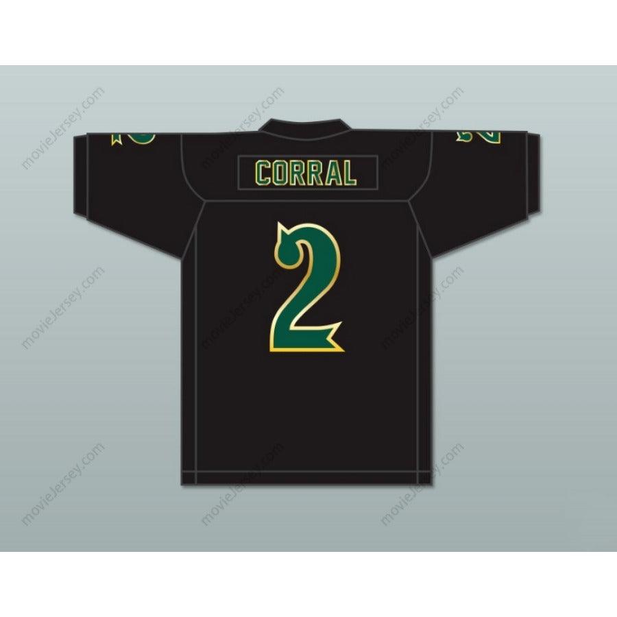 CUSTOM ANY Name Number MATT CORRAL 2 LONG BEACH POLYTECHNIC HIGH SCHOOL JACKRABBITS Football Jersey Top Stitched S-6XL