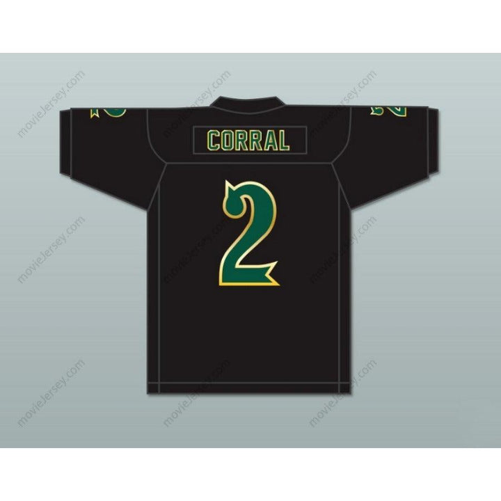 CUSTOM ANY Name Number MATT CORRAL 2 LONG BEACH POLYTECHNIC HIGH SCHOOL JACKRABBITS Football Jersey Top Stitched S-6XL