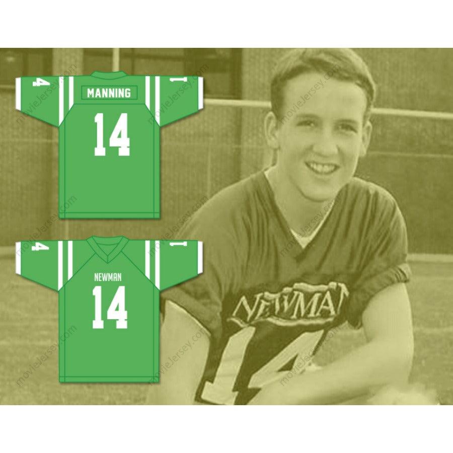 CUSTOM Name VERSION ELI MANNING 14 ISIDORE NEWMAN HIGH SCHOOL FOOTBALL JERSEY Top Stitched S-6XL