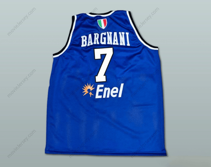 CUSTOM ANY Name Number ANDREA BARGNANI ITALIAN BASKETBALL JERSEY STITCH SEWN ALL SIZES NEW ANY PLAYER Top Stitched S-6XL