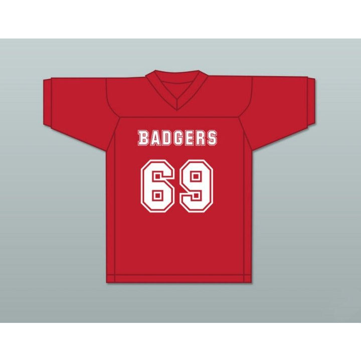 CUSTOM ANY Name Number SONNY D 69 PUTNAM BADGERS HIGH SCHOOL Football Jersey Top Stitched S-6XL