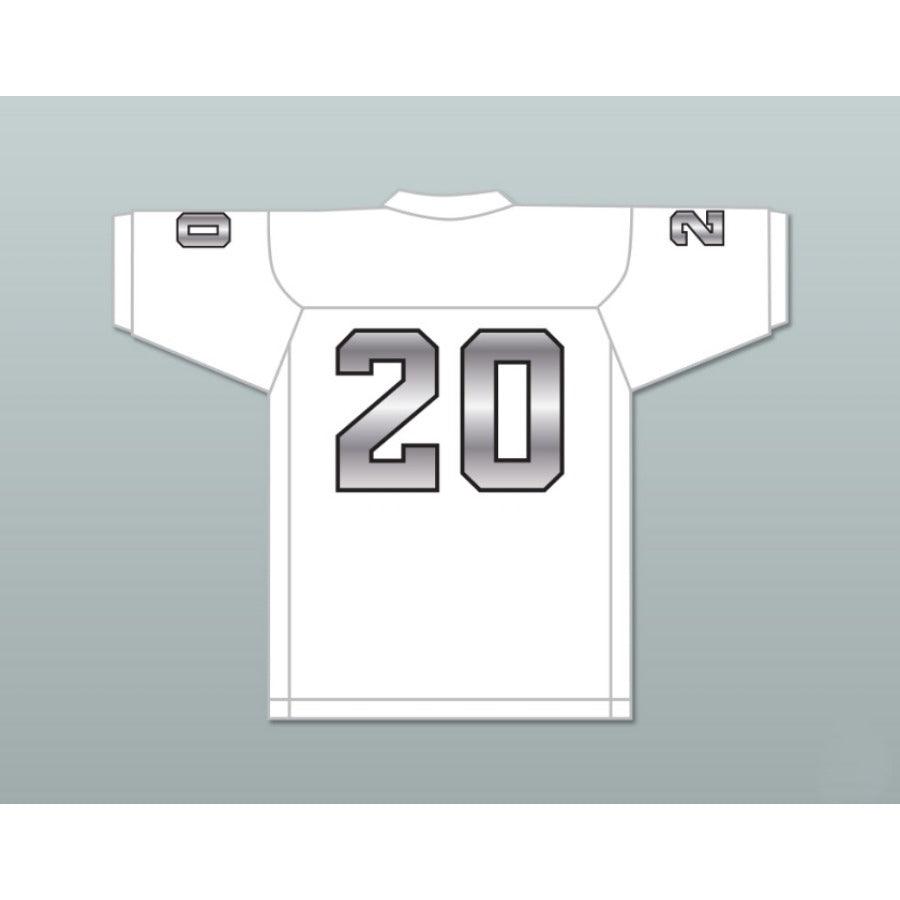 CUSTOM ANY Name Number CJ REAVIS 20 EMCC LIONS FOOTBALL JERSEY INCLUDES PATCHES Top Stitched S-6XL
