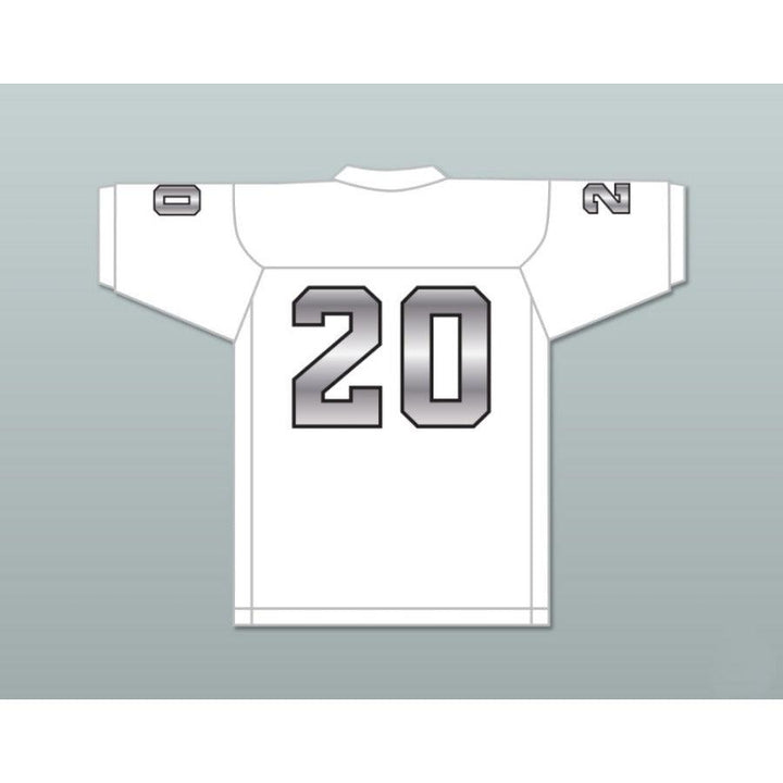 CUSTOM ANY Name Number CJ REAVIS 20 EMCC LIONS FOOTBALL JERSEY INCLUDES PATCHES Top Stitched S-6XL