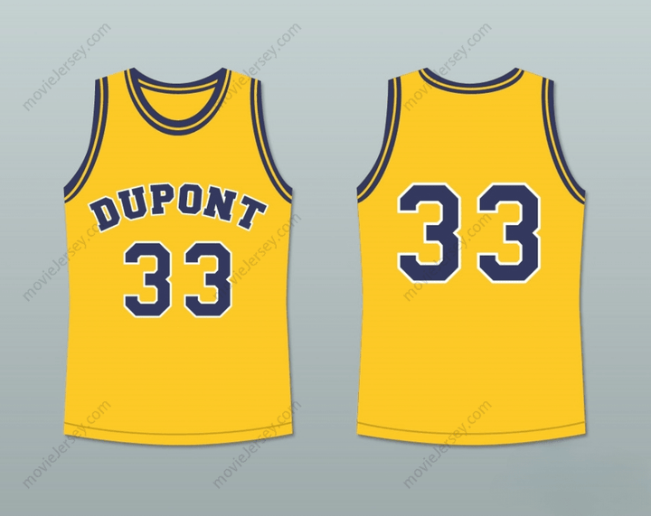 CUSTOM ANY Name Number JASON WILLIAMS 33 DUPONT HIGH SCHOOL PANTHERS BASKETBALL JERSEY ANY PLAYER Top Stitched S-6XL