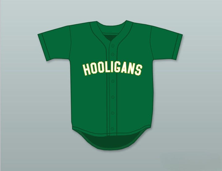 Custom Any Name Number BRUNO MARS 24K HOOLIGANS GREEN BASEBALL JERSEY BET AWARDS Top Stitched S-6XL