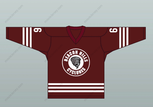 Custom Any Name Number Danny Mahealani 6 Beacon Hills Cyclones Hockey Jersey Teen Wolf TV Series Top Stitched S-6XL