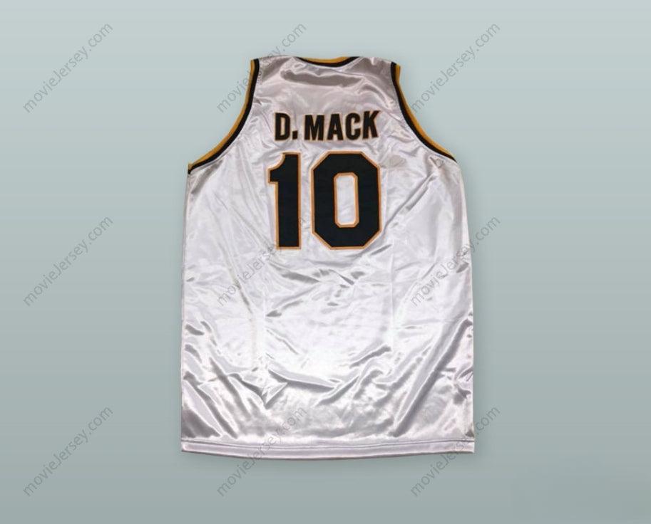 CUSTOM ANY Name Number DERRICK MACK 10 WADLEIGH TIGERS BASKETBALL JERSEY Top Stitched S-6XL