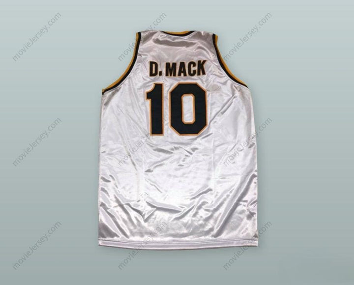 CUSTOM ANY Name Number DERRICK MACK 10 WADLEIGH TIGERS BASKETBALL JERSEY Top Stitched S-6XL