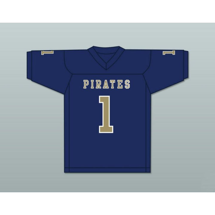 CUSTOM ANY Name Number CALVIN JACKSON 1 INDEPENDENCE COLLEGE PIRATES Football Jersey Top Stitched S-6XL