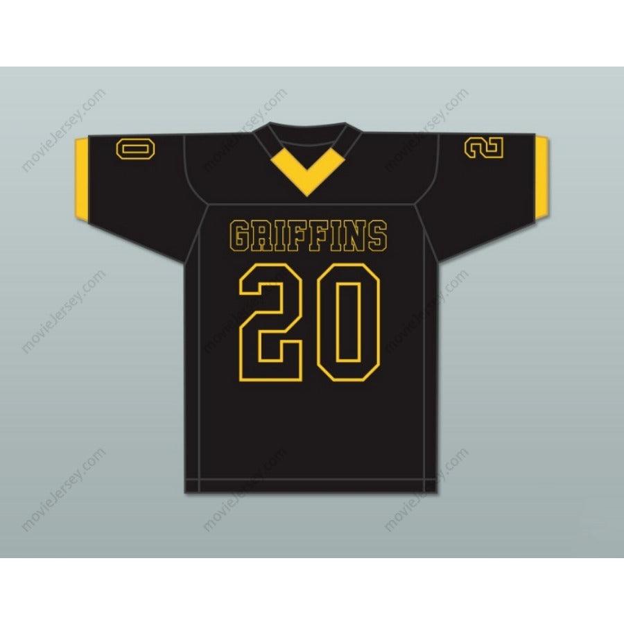 CUSTOM ANY Name Number KYREN WILLIAMS 20 ST. JOHN VIANNEY HIGH SCHOOL GRIFFINS Football Jersey Top Stitched S-6XL