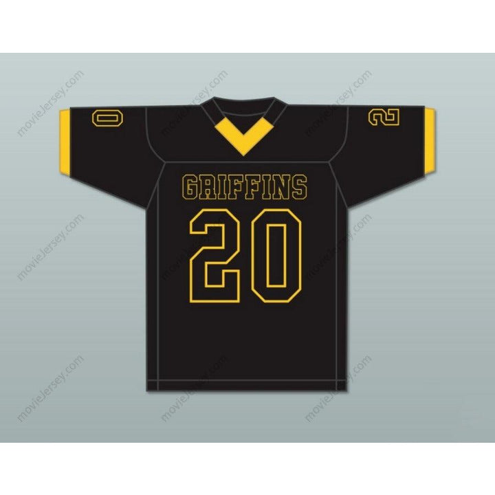 CUSTOM ANY Name Number KYREN WILLIAMS 20 ST. JOHN VIANNEY HIGH SCHOOL GRIFFINS Football Jersey Top Stitched S-6XL