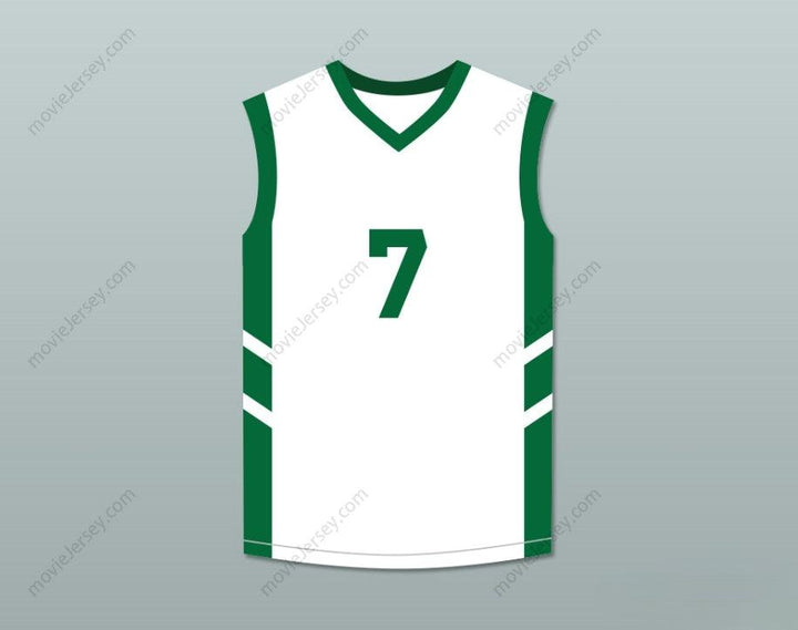 CUSTOM ANY Name Number KENNY ANDERSON 7 WHITE BASKETBALL JERSEY DENNIS RODMAN'S BIG BANG IN PYONGYANG Top Stitched S-6XL