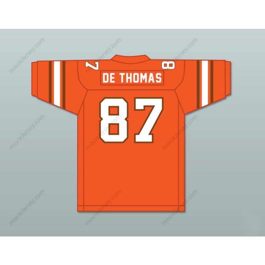 CUSTOM ANY Name Number DERRICK THOMAS 87 SOUTH MIAMI SENIOR HIGH SCHOOL COBRAS Football Jersey Top Stitched S-6XL