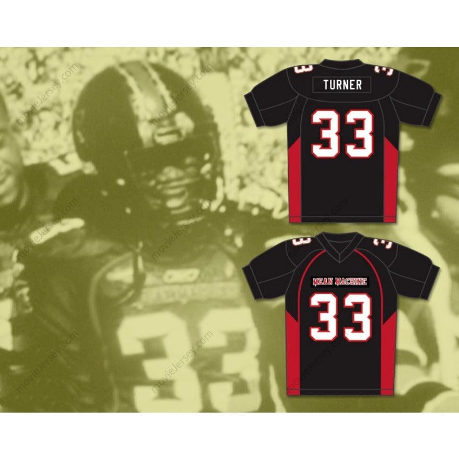 CUSTOM ANY Name Number 33 TURNER MEAN MACHINE CONVICTS Football Jersey Top Stitched S-6XL