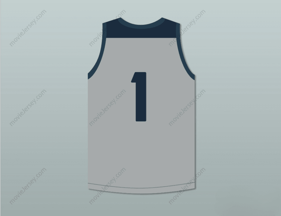 CUSTOM ANY Name Number LAMELO BALL 1   HIGH SCHOOL HUSKIES GRAY BASKETBALL JERSEY Top Stitched S-6XL