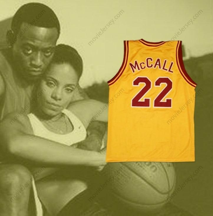 CUSTOM ANY Name Number OMAR EPPS QUINCY MCCALL 22 COLLEGE CAREER BASKETBALL JERSEY LOVE AND BASKETBALL Top Stitched S-6XL