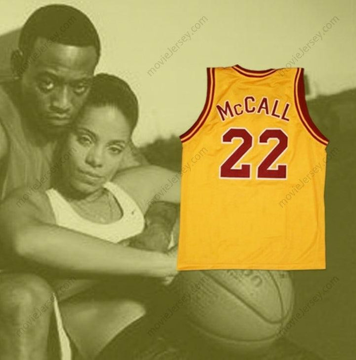 CUSTOM ANY Name Number OMAR EPPS QUINCY MCCALL 22 COLLEGE CAREER BASKETBALL JERSEY LOVE AND BASKETBALL Top Stitched S-6XL