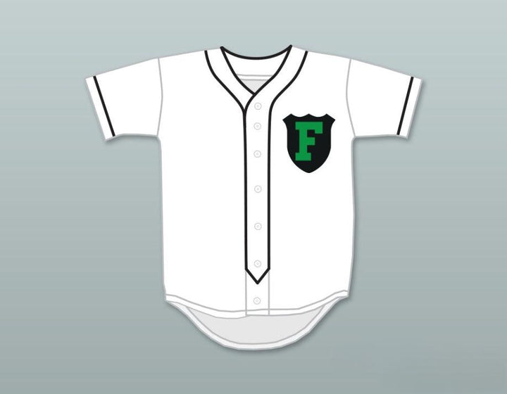 Custom Any Name Number RON SANTO 10  HIGH SCHOOL QUAKERS WHITE BASEBALL JERSEY 2 Top Stitched S-6XL