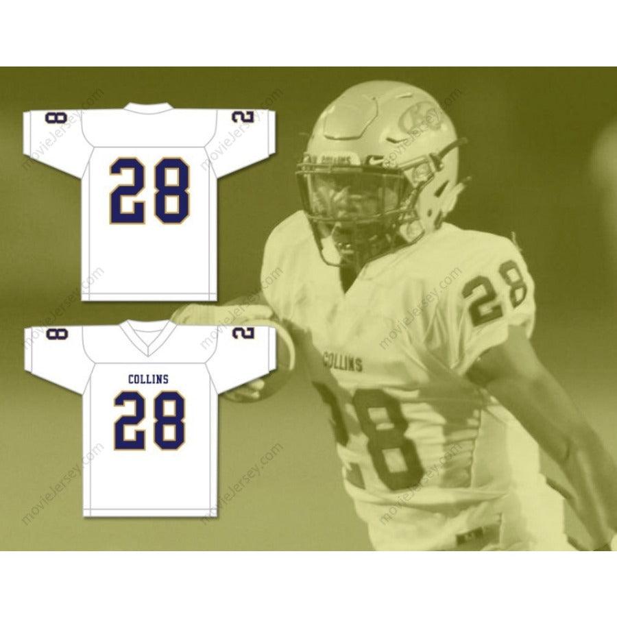 CUSTOM ANY Name Number ISAIAH SPILLER 28 KLEIN COLLINS HIGH SCHOOL TIGERS Football Jersey Top Stitched S-6XL