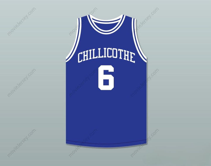 CUSTOM ANY Name Number NEIL JOHNSTON 6  HIGH SCHOOL CAVALIERS BLUE BASKETBALL JERSEY Top Stitched S-6XL