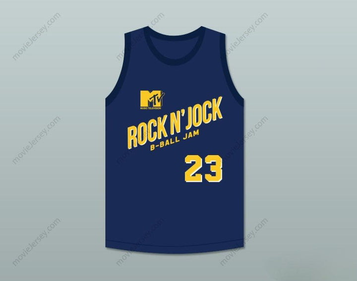 CUSTOM ANY Name Number NATHAN MORRIS VANDERPOOL 23 VIOLATORS BASKETBALL JERSEY SECOND ANNUAL ROCK N' JOCK B-BALL JAM 1992 Top Stitched S-6XL