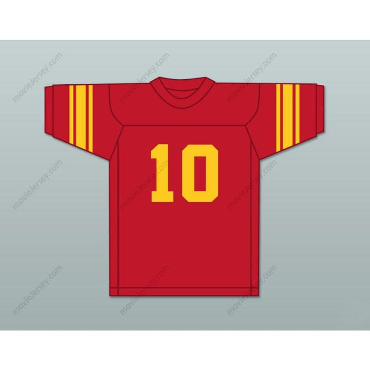 CUSTOM ANY Name Number FRAN TARKENTON 10 CLARKE CENTRAL HIGH SCHOOL GLADIATORS Football Jersey Top Stitched S-6XL
