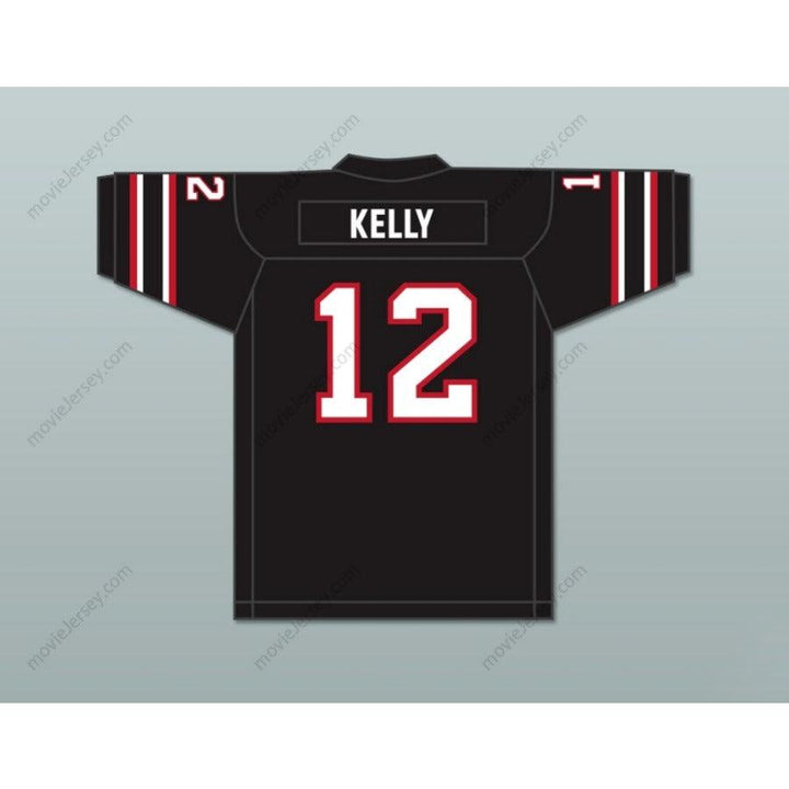 CUSTOM ANY Name Number 1984 USFL JIM KELLY 12 HOUSTON GAMBLERS ROAD Football Jersey Top Stitched S-6XL