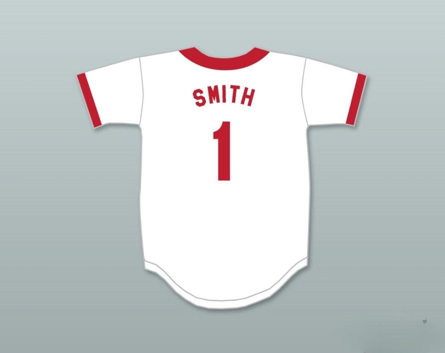 Custom Any Name Number OZZIE SMITH 1 SPRINGFIELD NUCLEAR POWER PLANT SOFTBALL TEAM BASEBALL JERSEY Top Stitched S-6XL