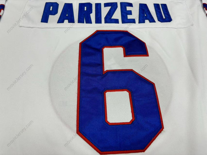 Custom Any Name Number MICHEL PARIZEAU 1977 WHA ALL-STAR HOCKEY JERSEY Stitched Top Stitched S-6XL