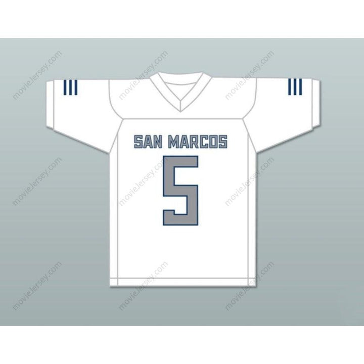 CUSTOM ANY Name Number TERRELL BURGESS 5 SAN MARCOS HIGH SCHOOL KNIGHTS Football Jersey Top Stitched S-6XL
