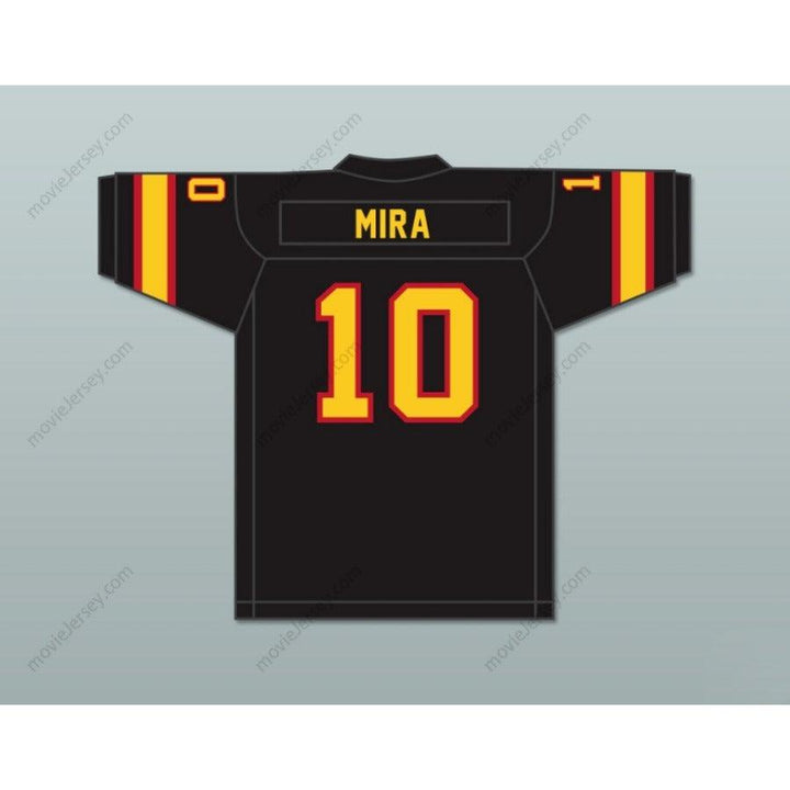 CUSTOM ANY Name Number 1975 WFL GEORGE MIRA 10 JACKSONVILLE EXPRESS ROAD Football Jersey Top Stitched S-6XL