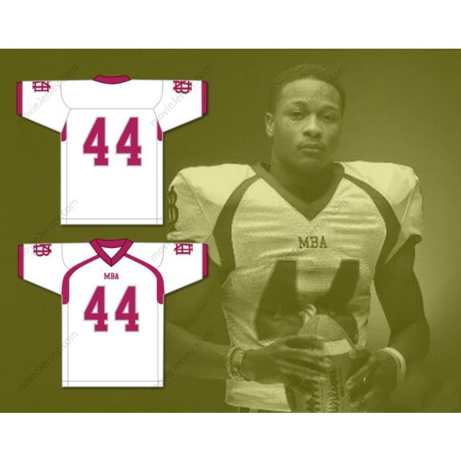 CUSTOM ANY Name Number TY CHANDLER 44 MONTGOMERY BELL ACADEMY BIG REDS WHITE Football Jersey Top Stitched S-6XL