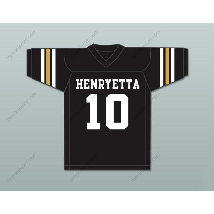 CUSTOM ANY Name Number TROY AIKMAN 10 HENRYETTA HIGH SCHOOL KNIGHTS Football Jersey Top Stitched S-6XL