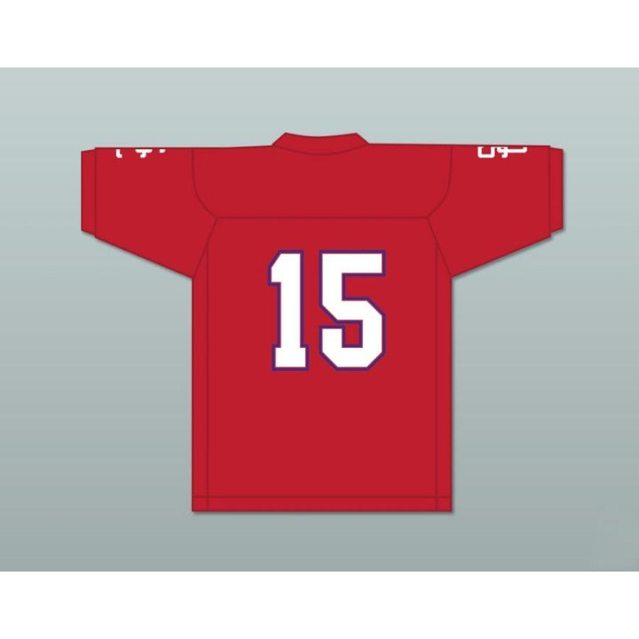 CUSTOM ANY Name Number DAVID CHILDERS 15 SHILOH CHRISTIAN ACADEMY EAGLES Football Jersey Top Stitched S-6XL