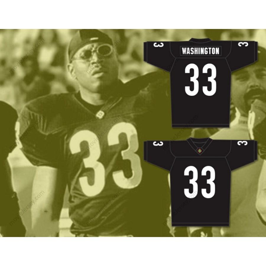 CUSTOM ANY Name Number LL COOL J JULIAN WASHINGTON 33 MIAMI SHARKS Football Jersey Top Stitched S-6XL