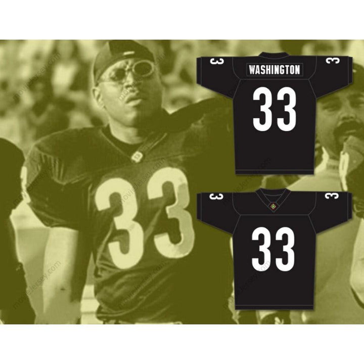CUSTOM ANY Name Number LL COOL J JULIAN WASHINGTON 33 MIAMI SHARKS Football Jersey Top Stitched S-6XL