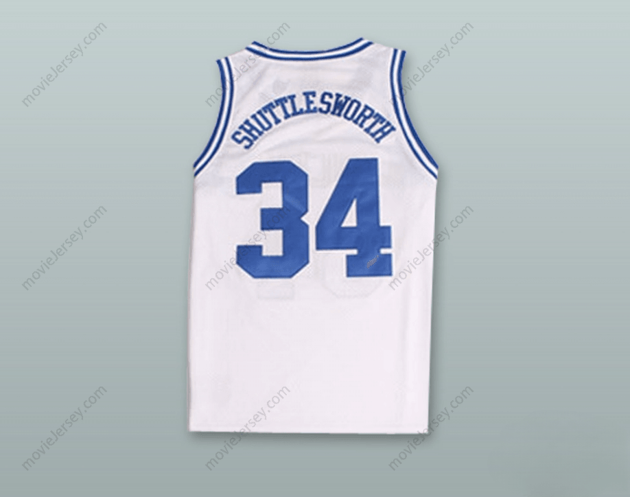 CUSTOM ANY Name Number JESUS SHUTTLESWORTH 34 LINCOLN HIGH SCHOOL BASKETBALL JERSEY HE GOT GAME Top Stitched S-6XL