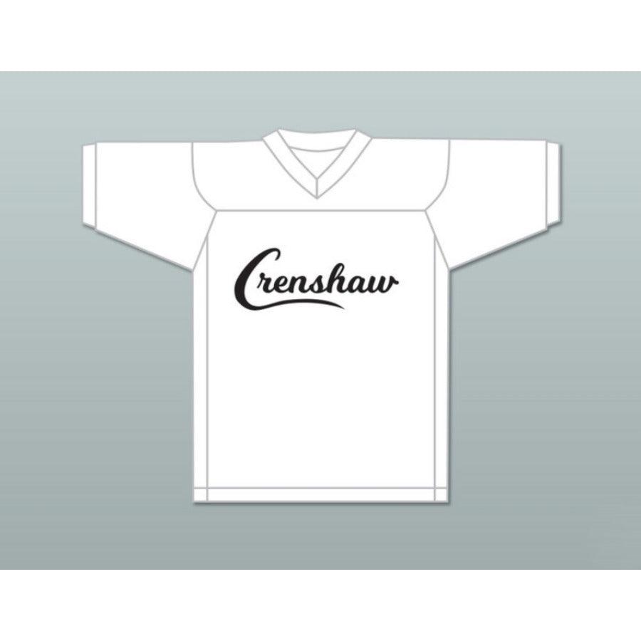 CUSTOM ANY Name Number NIPSEY HUSSLE 33 CRENSHAW Football Jersey Top Stitched S-6XL