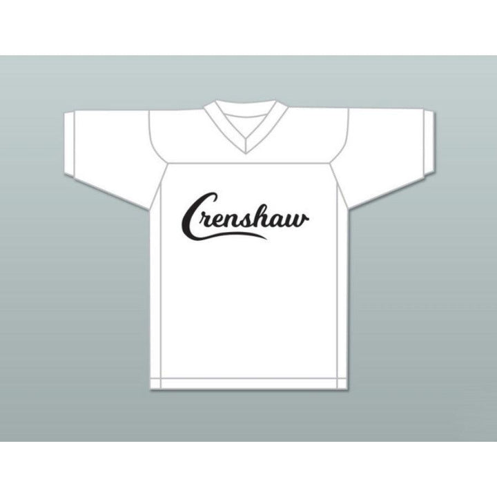 CUSTOM ANY Name Number NIPSEY HUSSLE 33 CRENSHAW Football Jersey Top Stitched S-6XL