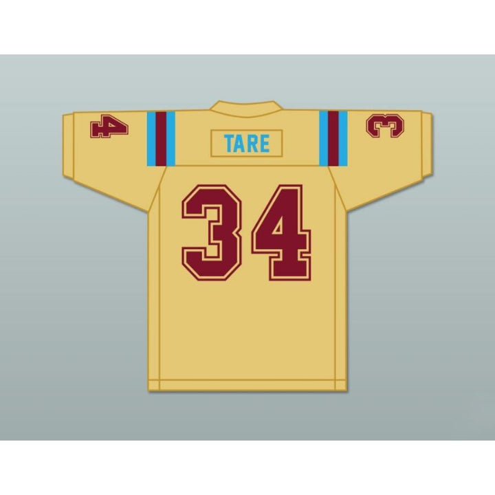 CUSTOM ANY Name Number ASEEL TARE 34 HEARTLAND STATE UNIVERSITY Football Jersey Top Stitched S-6XL